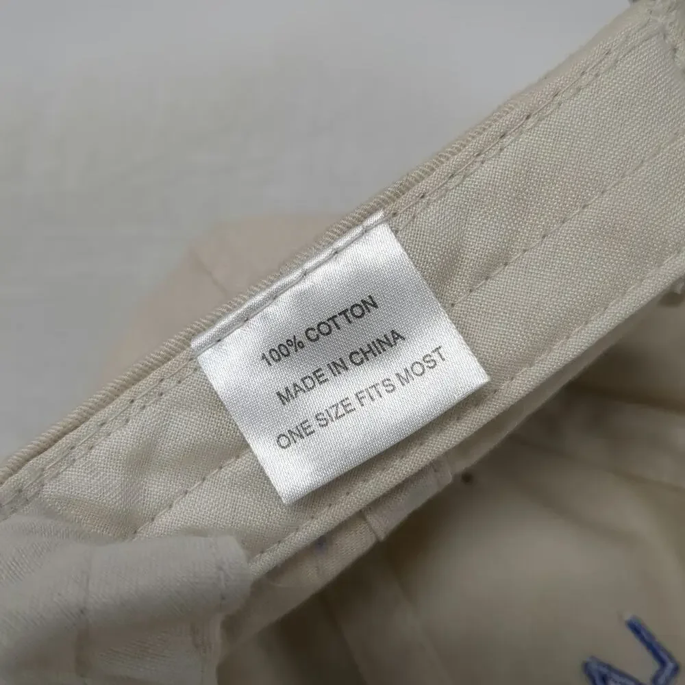 NH Lakes Association Lake Host Baseball Cap Beige One Size Adjustable Cotton Hat